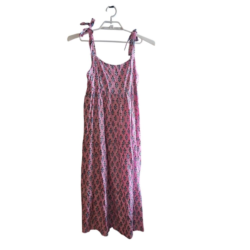 Emerson Fry nwt Sara dress XS India Collection midi Modal Day Flowers Aurora